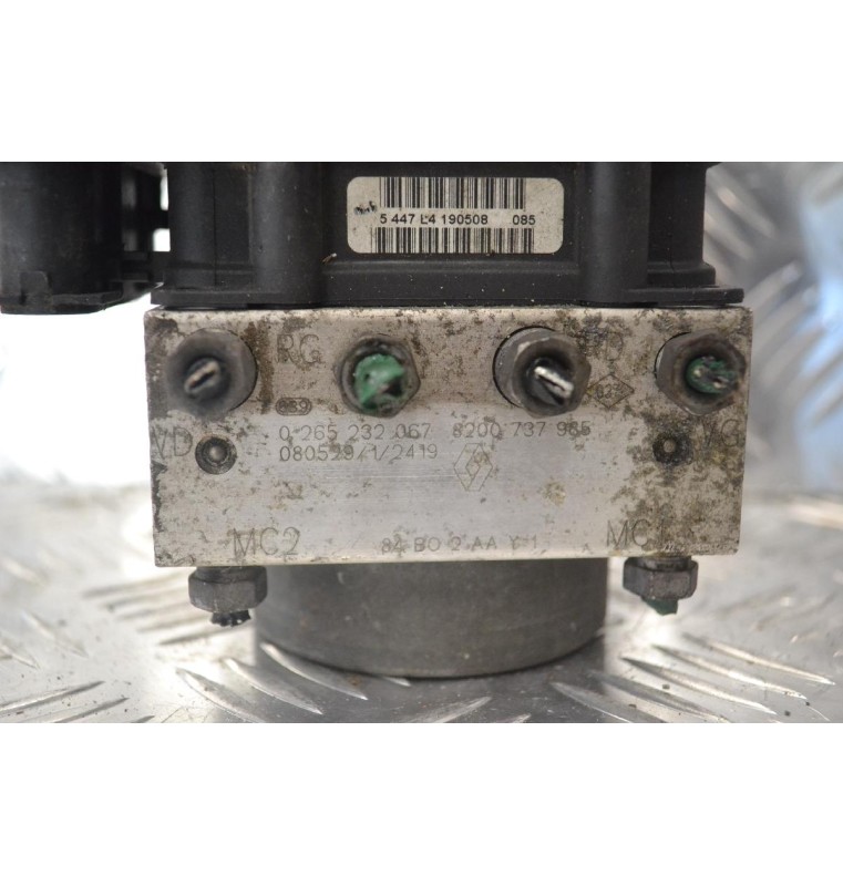 Μονάδα ABS Renault Megane 2005-2008 BOSCH 8200737985 0265232067 0265800519