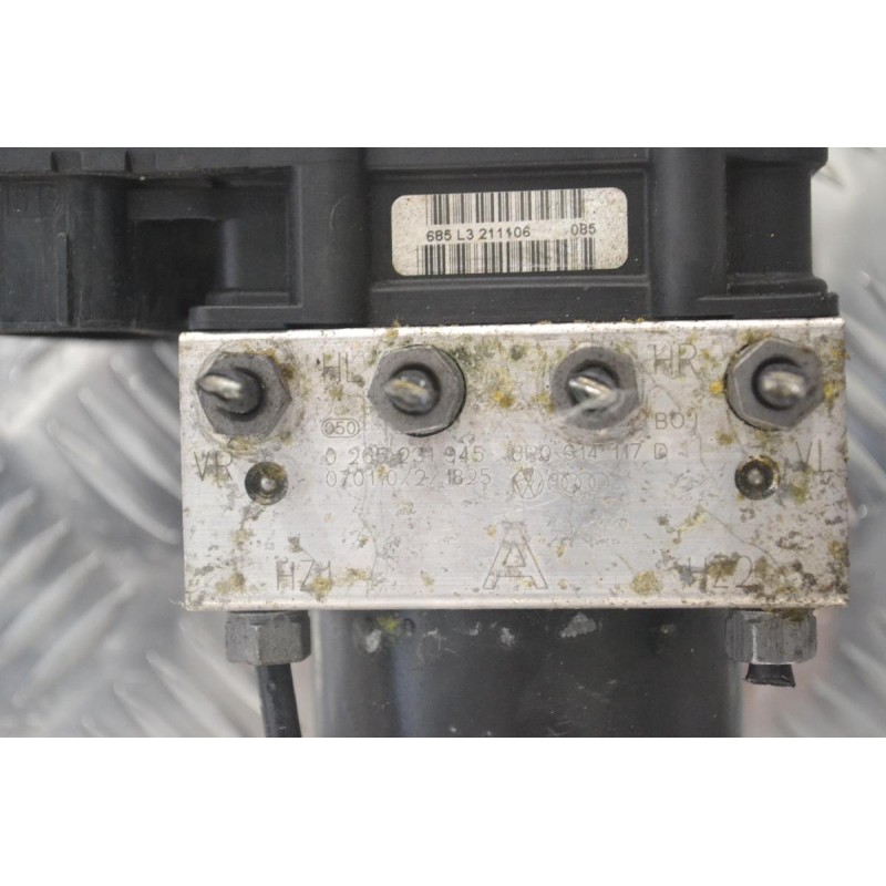 Μονάδα ABS Skoda Fabia 2005-2007 BOSCH 6R0614117D 6R0907379C 0002 6R0907379C H05 0265231945 0265800635