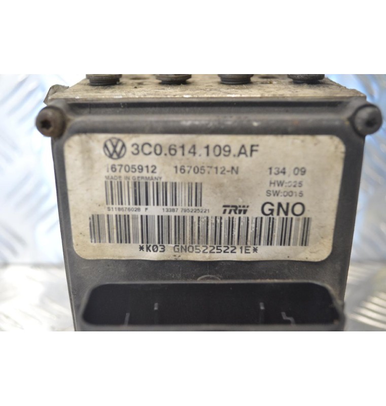 Μονάδα ABS Volkswagen Passat 2010-2014 3C0614109AF 3C0.614.614.109.AF 16705912 16705712-N