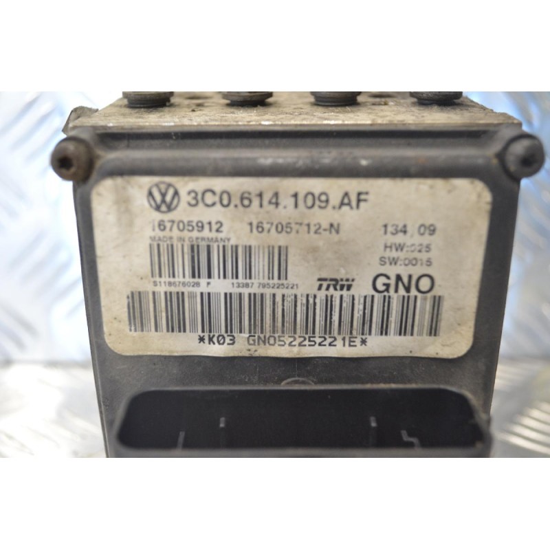 Μονάδα ABS Volkswagen Passat 2010-2014 3C0614109AF 3C0.614.614.109.AF 16705912 16705712-N