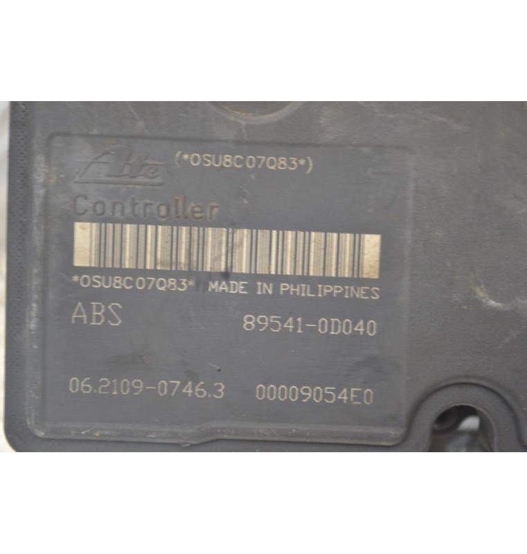 Μονάδα ABS Toyota Yaris 2006-2012 89541-0D040 44510-0D031