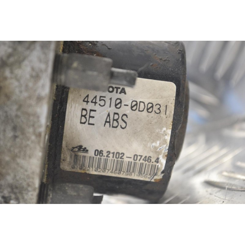 Μονάδα ABS Toyota Yaris 2006-2012 89541-0D040 44510-0D031