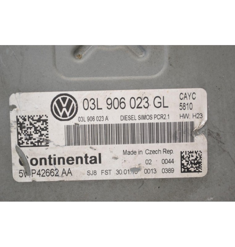 Εγκέφαλος Seat Leon / Altea 1.6 TDI 2005-2015 03L906023GL 5WP42662 AA 03L906023A (Volkswagen / Audi / Skoda)