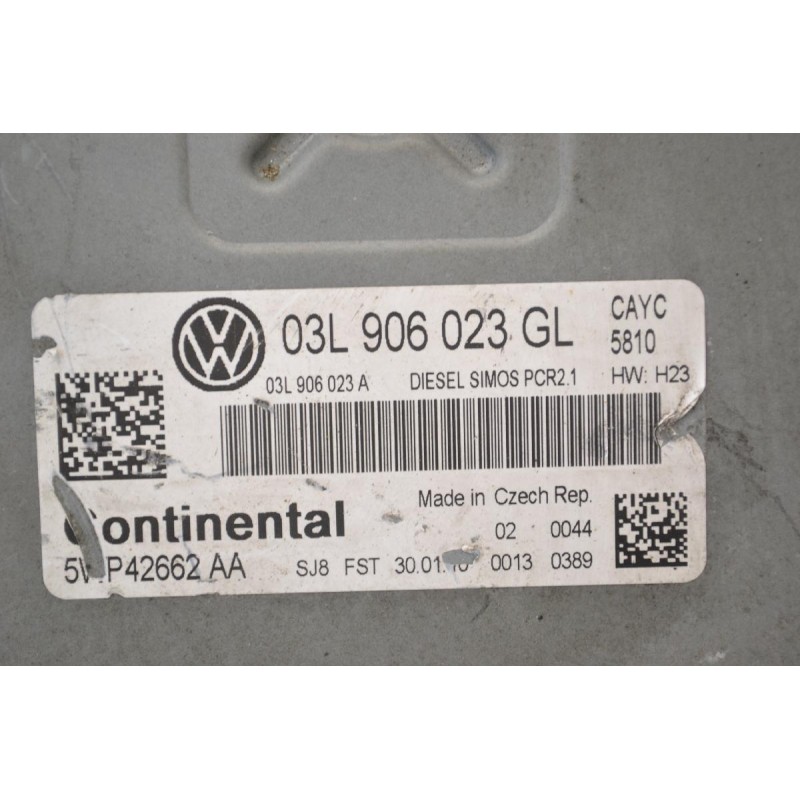 Εγκέφαλος Seat Leon / Altea 1.6 TDI 2005-2015 03L906023GL 5WP42662 AA 03L906023A (Volkswagen / Audi / Skoda)
