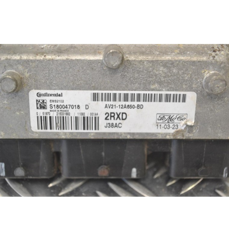 Εγκέφαλος Ford Fiesta 2008-2013 CONTINENTAL AV21-12A650-BD AV2112A650BD S180047018 EMS2102