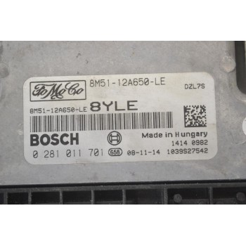 Εγκέφαλος Ford Focus 2008-2011 BOSCH 8M51-12A650-LE 8M5112A650LE 0281011701 1039S27542