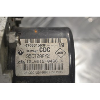 Μονάδα ABS Renault Megane 2008-2016 ATE 95CT2AAY2 476601563R 10.0212-0466.4 28.5610-5640.3 28561056403