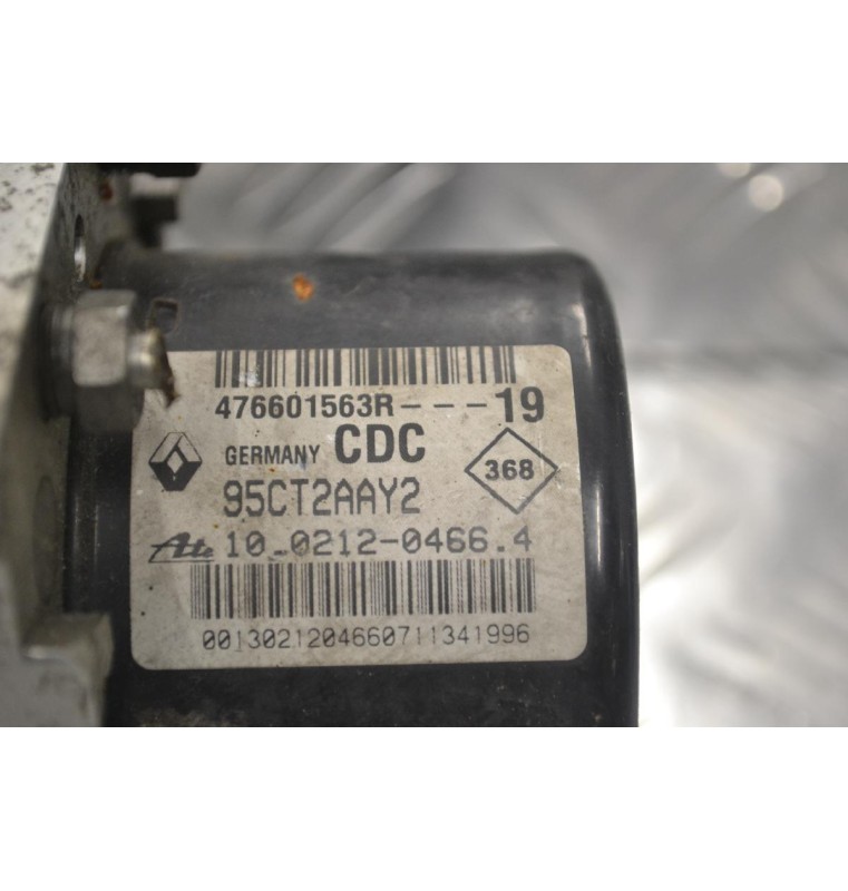 Μονάδα ABS Renault Megane 2008-2016 ATE 95CT2AAY2 476601563R 10.0212-0466.4 28.5610-5640.3 28561056403