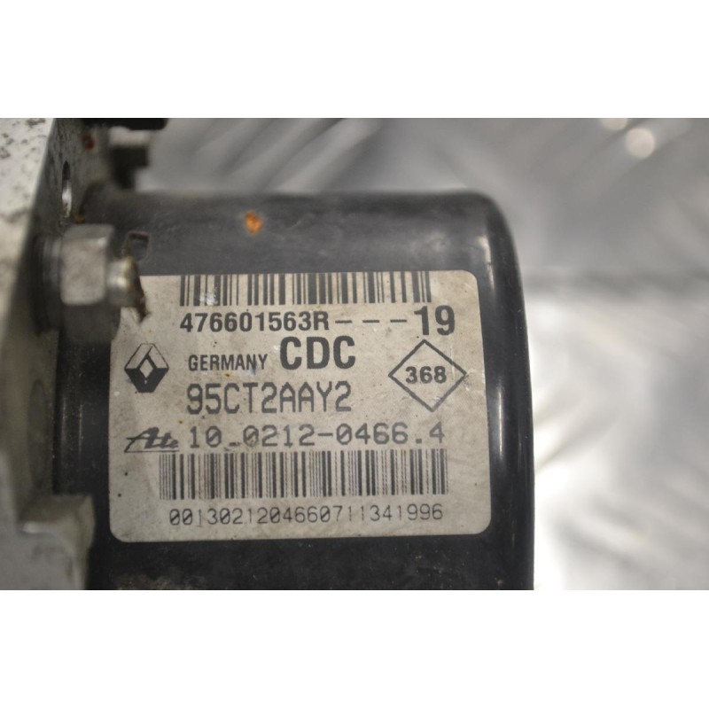 Μονάδα ABS Renault Megane 2008-2016 ATE 95CT2AAY2 476601563R 10.0212-0466.4 28.5610-5640.3 28561056403