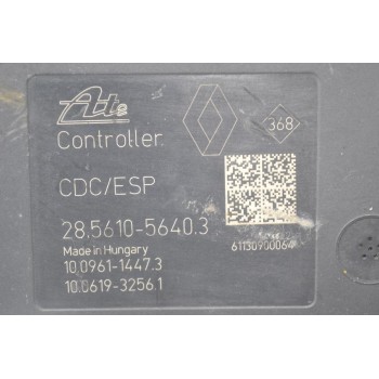Μονάδα ABS Renault Megane 2008-2016 ATE 95CT2AAY2 476601563R 10.0212-0466.4 28.5610-5640.3 28561056403