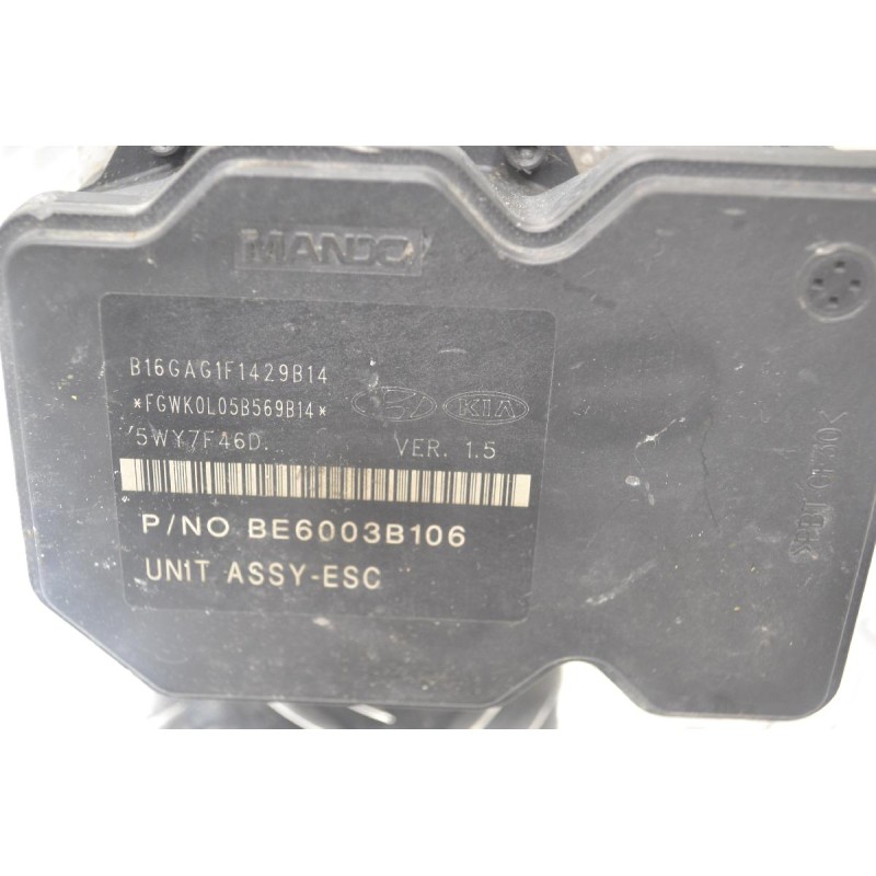 Μονάδα ABS Hyundai iX35 2010-2015 5WY7F46D FGWKOLO5B569B14 B16GAG1F1429B14 BE6003B106