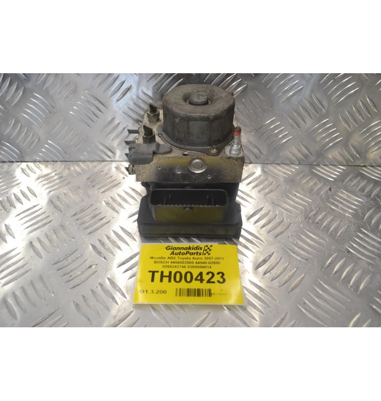 Μονάδα ABS Toyota Auris 2007-2012 BOSCH 4454002500 44540-02500 0265243746 0265956014