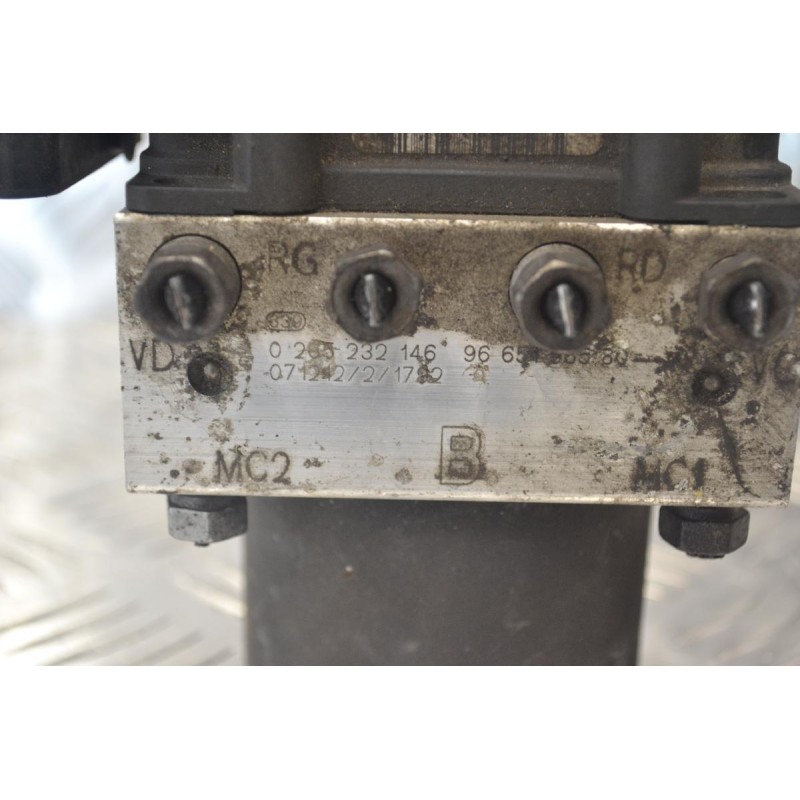 Μονάδα ABS Peugeot 308 - Partner 2005-2015 0265800738 0265232146 9665196580 (Citroen Xsara - Picasso - Berlingo)