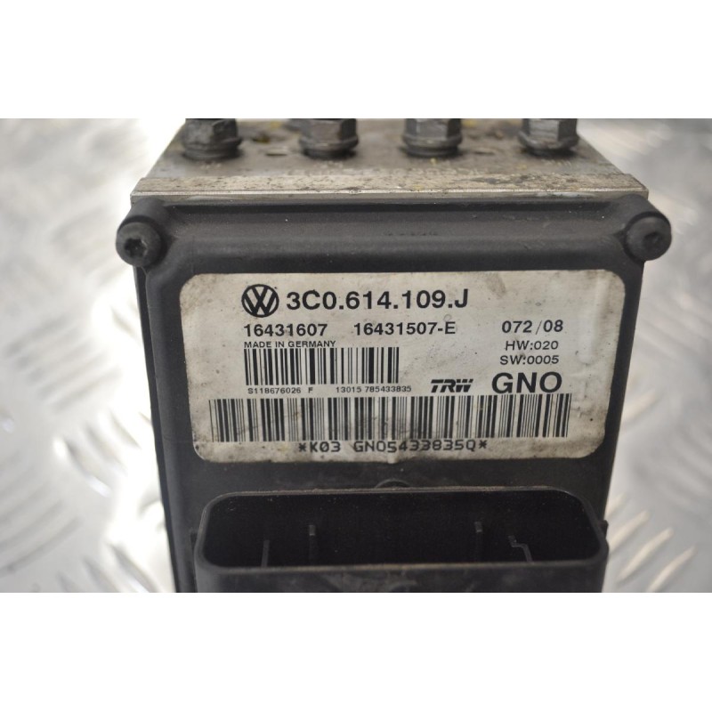 Μονάδα ABS Renault Clio 2005-2014 TRW 3C0614109J 3C0.614.109.J 16431607 16431507-E