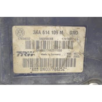 Μονάδα ABS Volkswagen Passat 2010-2014 TRW 3AA614109M 17654032 54085806B 17618932-A