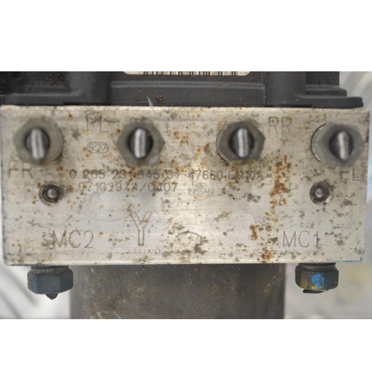 Μονάδα ABS Nissan Tiida 2007-2011 BOSCH  47660EM10A 02623184501 0265800580