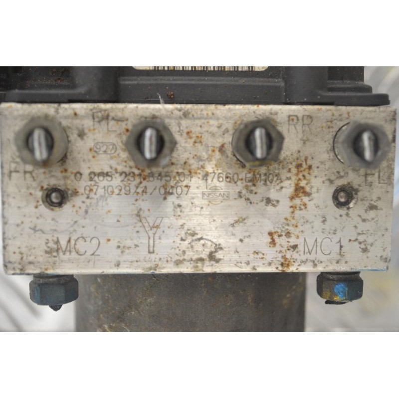 Μονάδα ABS Nissan Tiida 2007-2011 BOSCH  47660EM10A 02623184501 0265800580