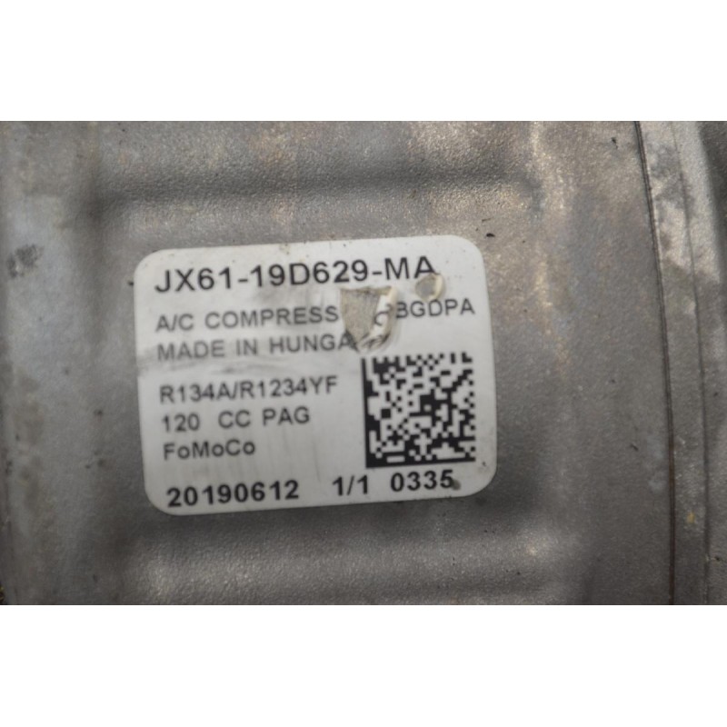 Κομπρεσέρ Aircondition - A/C Κλιματισμός Ford Kuga 2014-2019 JX6119D629MA JX61-19D629-MA
