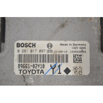 Εγκέφαλος Toyota Auris 1.4 D4D 2008-2013 BOSCH 89661-02Y10 0281017097 1039S39969