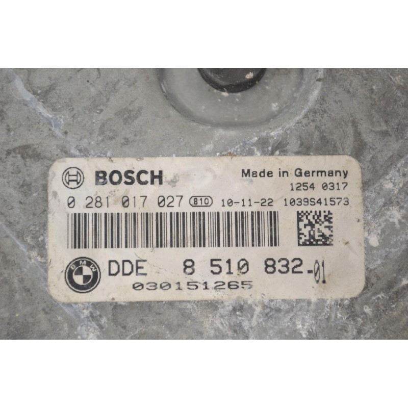 Εγκέφαλος Bmw Z4 2002-2005 0281017027 8510832-01 1039S41573