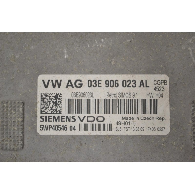Εγκέφαλος Volkswagen Polo 1.2 2006-2015 03E906023AL 03E906023L 5WP40546 (Seat / Audi / Skoda)