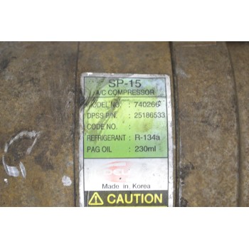 Κομπρεσέρ Aircondition - A/C Isuzu D-Max 3.0 4JJ1 2007-2012 740266 25186533