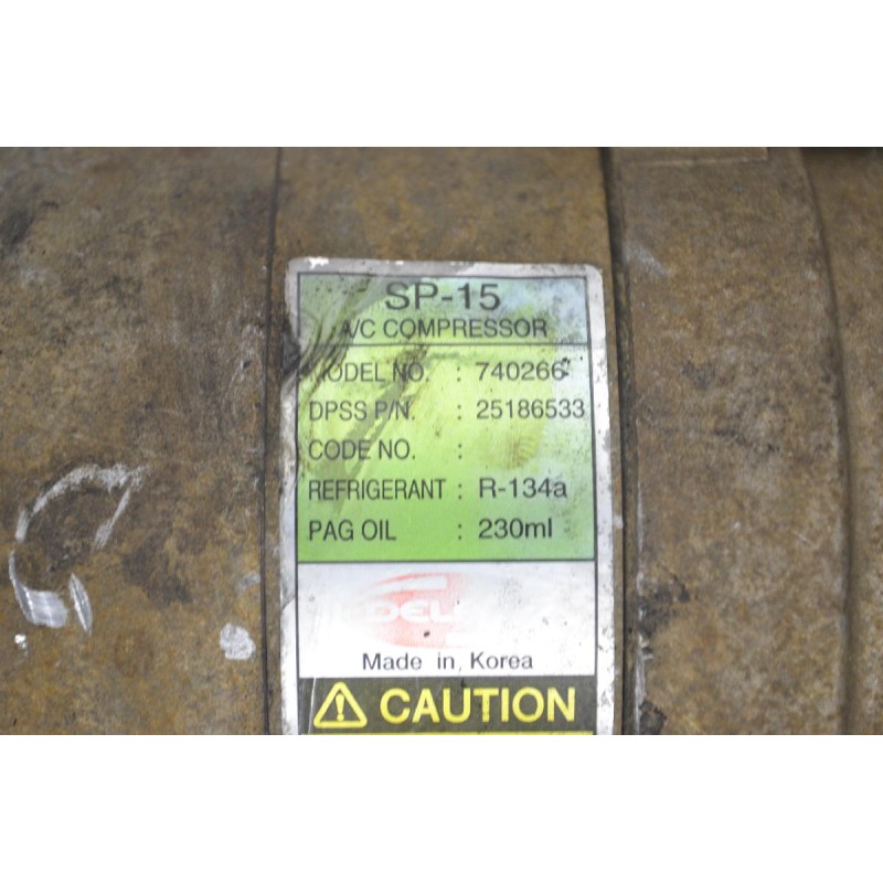 Κομπρεσέρ Aircondition - A/C Isuzu D-Max 3.0 4JJ1 2007-2012 740266 25186533