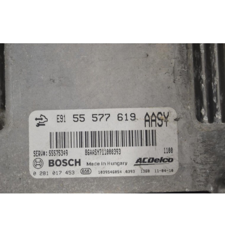 Εγκέφαλος Opel Insignia 2.0 CDTI 2008-2016 55577619 1039S46054 0281017453 55575349