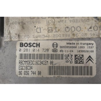 Εγκέφαλος Peugeot 3008 / Citroen C4 Picasso 1.6 HDI 2006-2015 9665674480 9653958980 0281014729