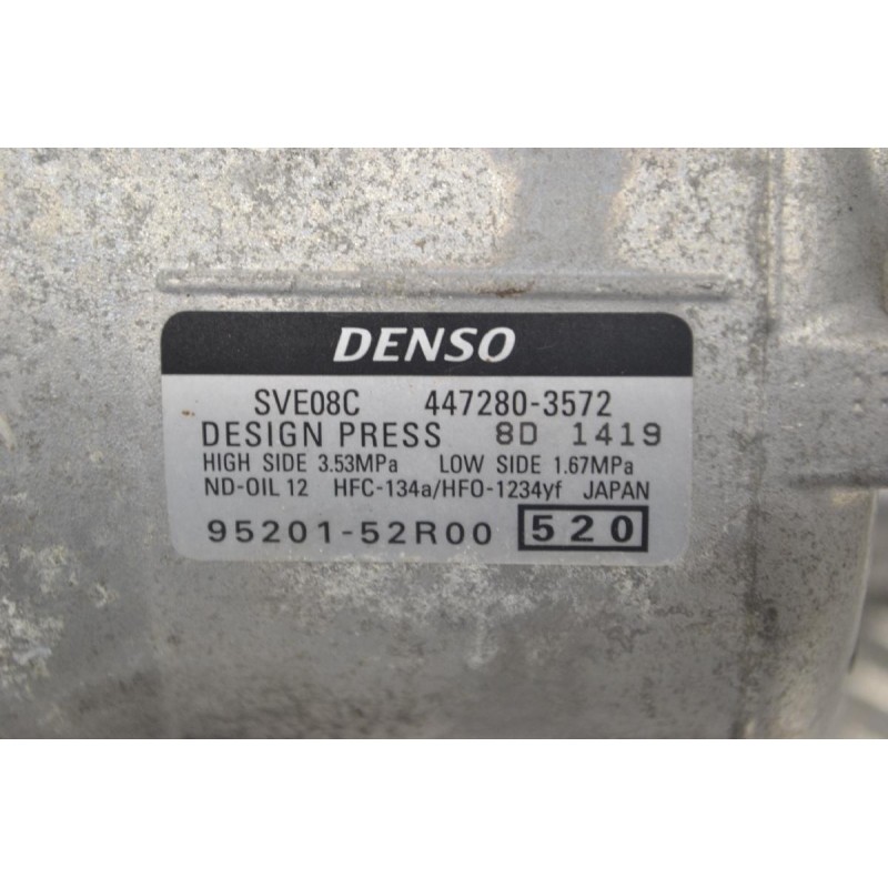 Κομπρεσέρ Aircondition - A/C Κλιματισμός Suzuki Swift 2015-2021 DENSO 9520152R00 4472803572 SVE08C