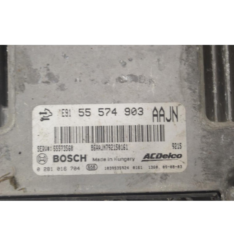 Εγκέφαλος Opel Insignia 2.0 CDTI 2008-2016 55574903 1039S35924 0281016704 55573560
