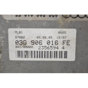 Εγκέφαλος Κινητήρα Audi A4 1.9 TD 2002-2010 BOSCH 03G906016FE 0281012127