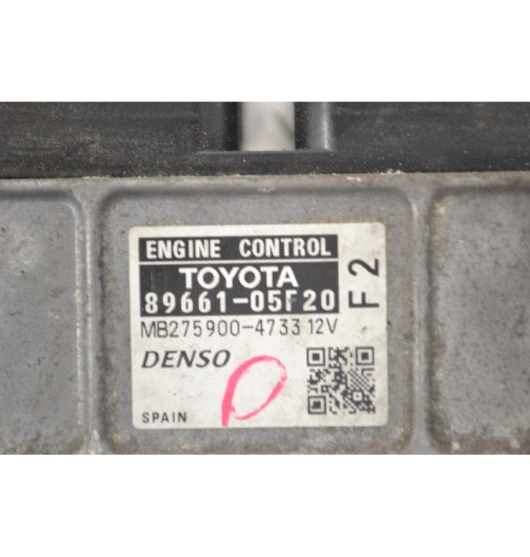 Εγκέφαλος Toyota Avensis 2.0 2005-2015 89661-05F20 MB275900-4733