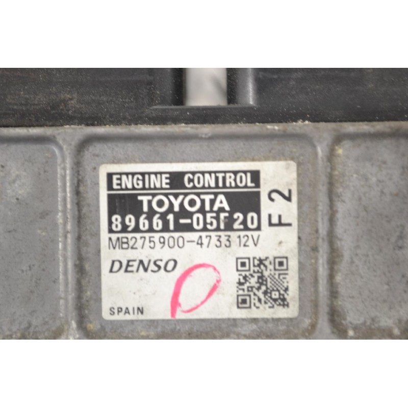 Εγκέφαλος Toyota Avensis 2.0 2005-2015 89661-05F20 MB275900-4733