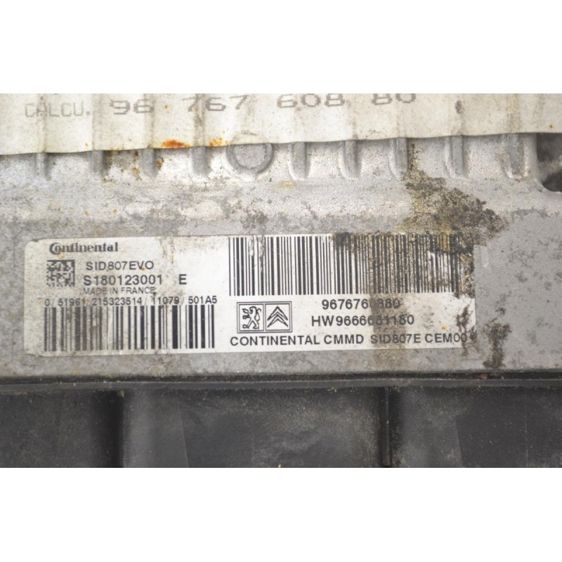 Εγκέφαλος Citroen C4 1.6 HDI 2008-2020 9676760880 S180123001 SID807EVO (Peugeot 508)