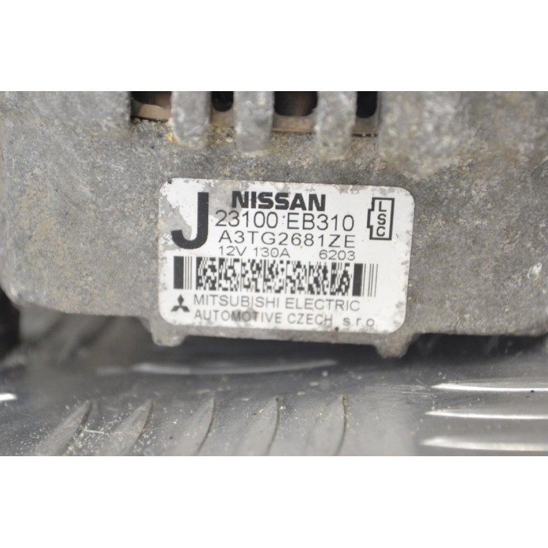 Δυναμό Nissan Navara D40 2.5 YD25  2005-2010 23100-EB310 130A