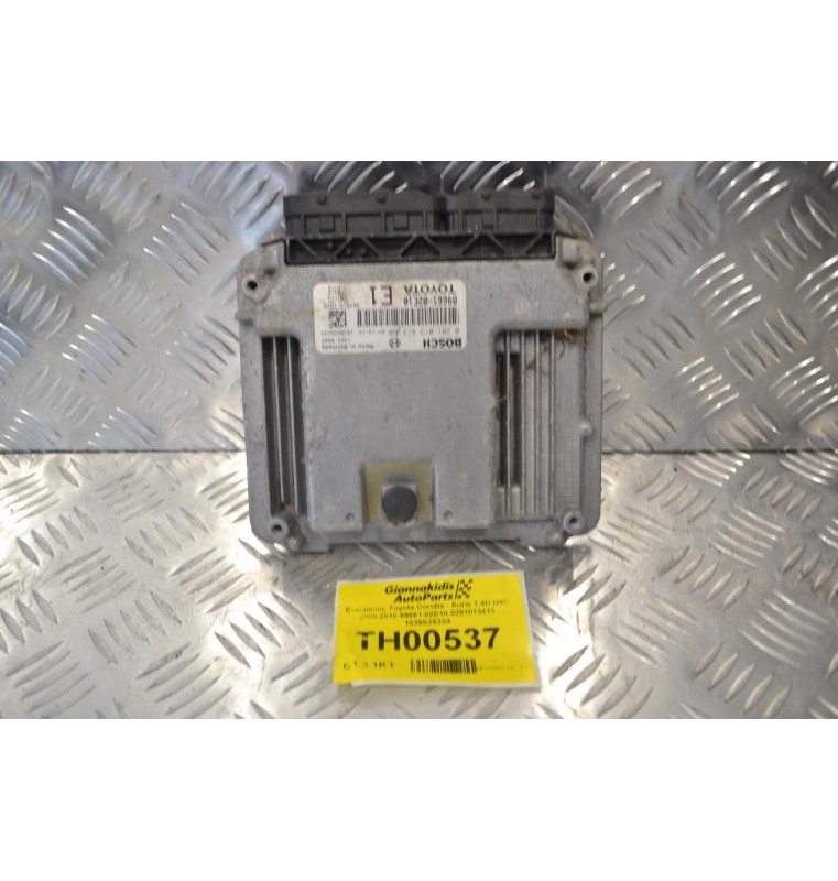 Εγκέφαλος Toyota Corolla - Auris 1.4D D4D 2005-2010 89661-02E10 0281013413 1039S25234