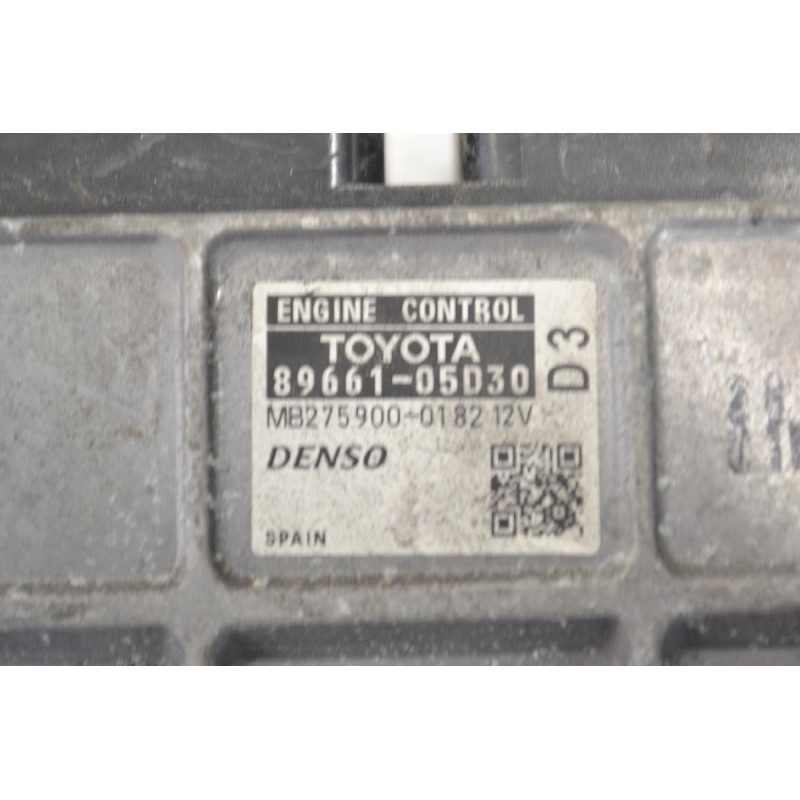 Εγκέφαλος Toyota Avensis 2.0 D4D 2008-2013 89661-05D30 MB275900-0182
