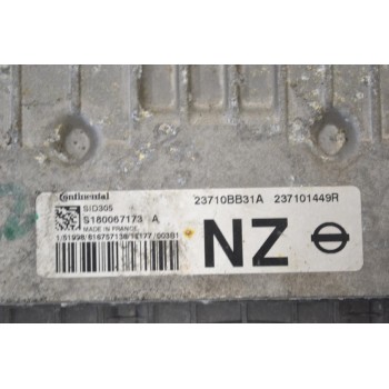 Εγκέφαλος Nissan Qashqai 1.5 2006-2013 23710BB31A S180067173 237101449R (Renault Megane / Scenic)