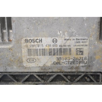 Εγκέφαλος Kia Ceed 2006-2012 0281015438 1039S26538 39103-2A716