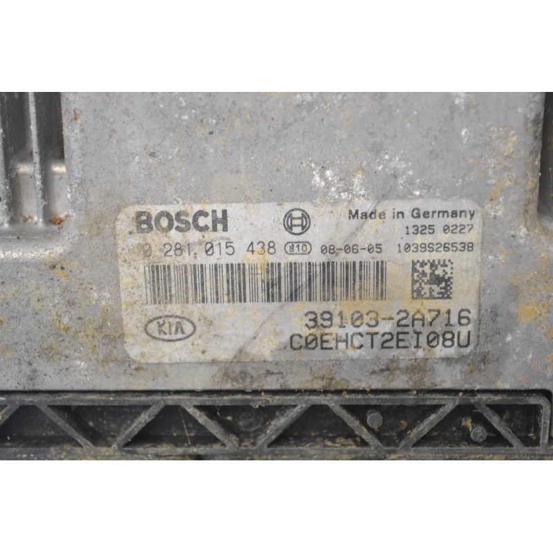 Εγκέφαλος Kia Ceed 2006-2012 0281015438 1039S26538 39103-2A716