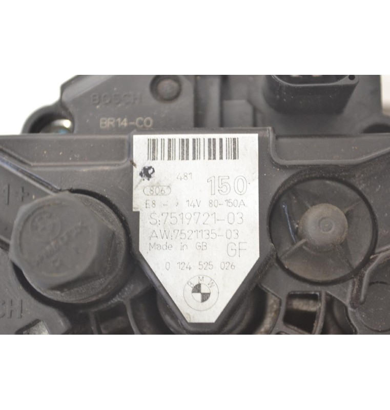 Δυναμό Bmw 520 2003-2010 BOSCH S7519721-03 S751972103 