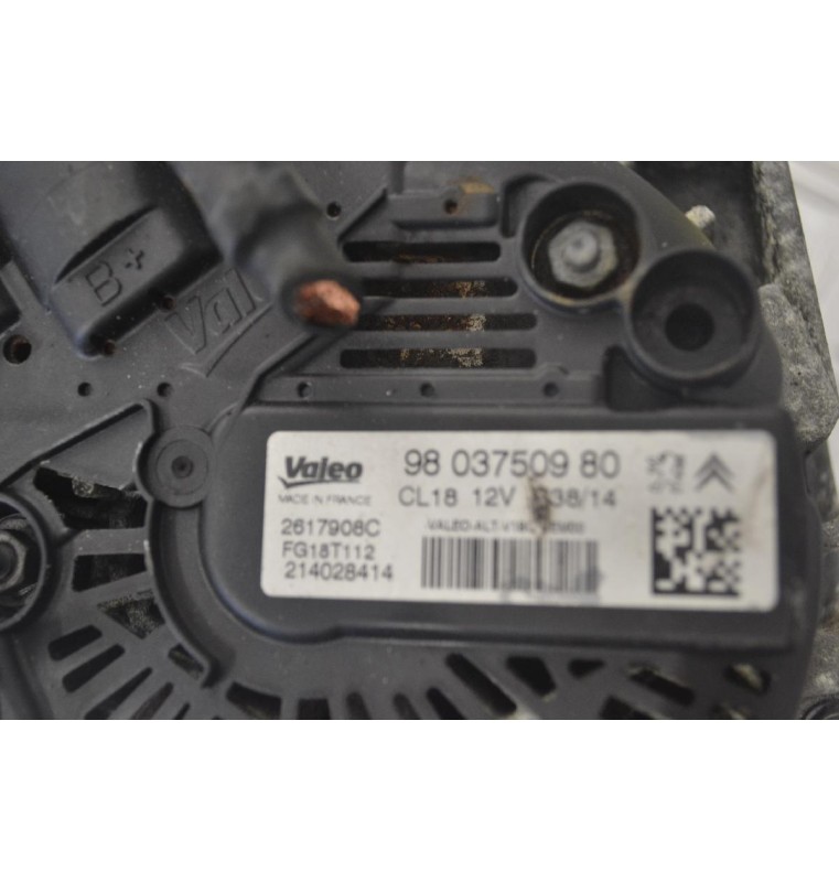 Δυναμό Citroen C5 2008-2015 VALEO 9803750980 CL1812V 