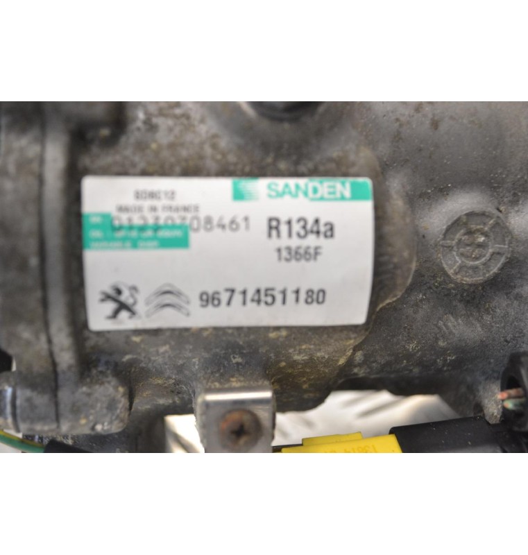 Κομπρεσέρ Aircondition - A/C Peugeot 3008 2010-2013 SANDEN 9671451180 R134a 1366F