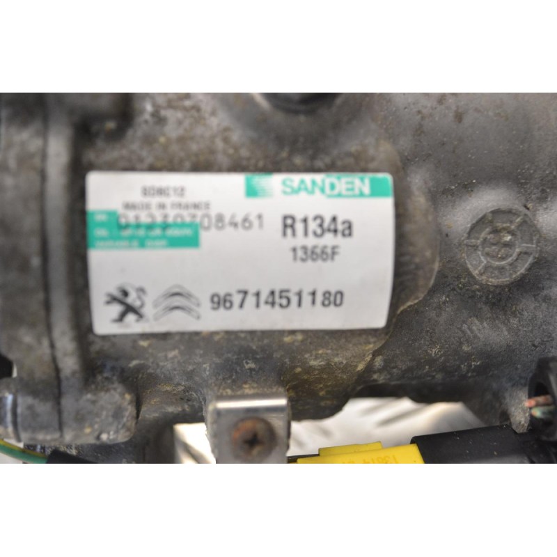 Κομπρεσέρ Aircondition - A/C Κλιματισμός Peugeot 3008 2010-2013 SANDEN 9671451180 R134a 1366F