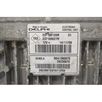 Εγκέφαλος Renault Megane / Fluence 2008-2016 237100120R 237100627R 28230672