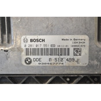 Εγκέφαλος Bmw X1 2009-2015 BOSCH 0281017551 DDE8512499-01 1039S41579