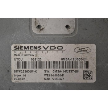 Εγκέφαλος Ford Ranger 2006-2012 658123  5WP22360BF 6M3A-12B565-BF