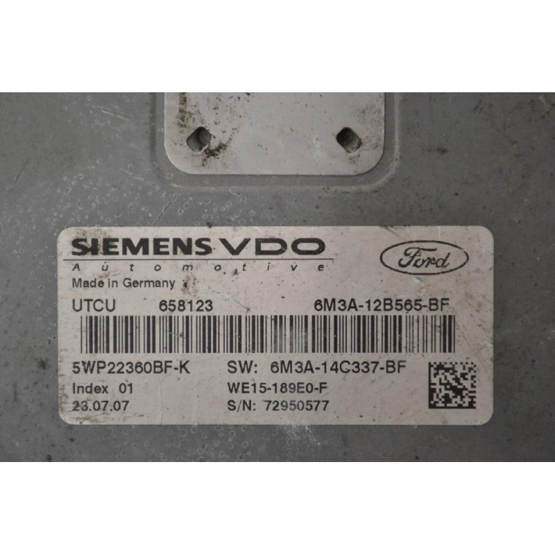 Εγκέφαλος Ford Ranger 2006-2012 658123  5WP22360BF 6M3A-12B565-BF