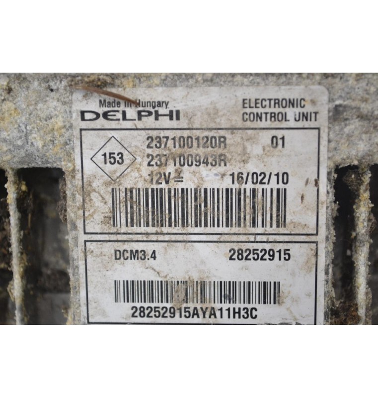 Εγκέφαλος Renault Megane / Fluence 2008-2016 237100120R 237100943R 28252915